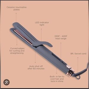 Hairitage by Mindy McKnight 2-in-1 Styler - Black